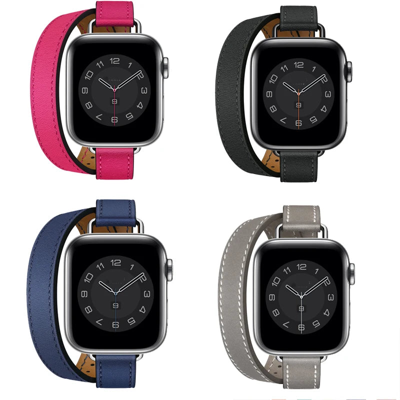 Lüks Deri Apple Watch Kordon