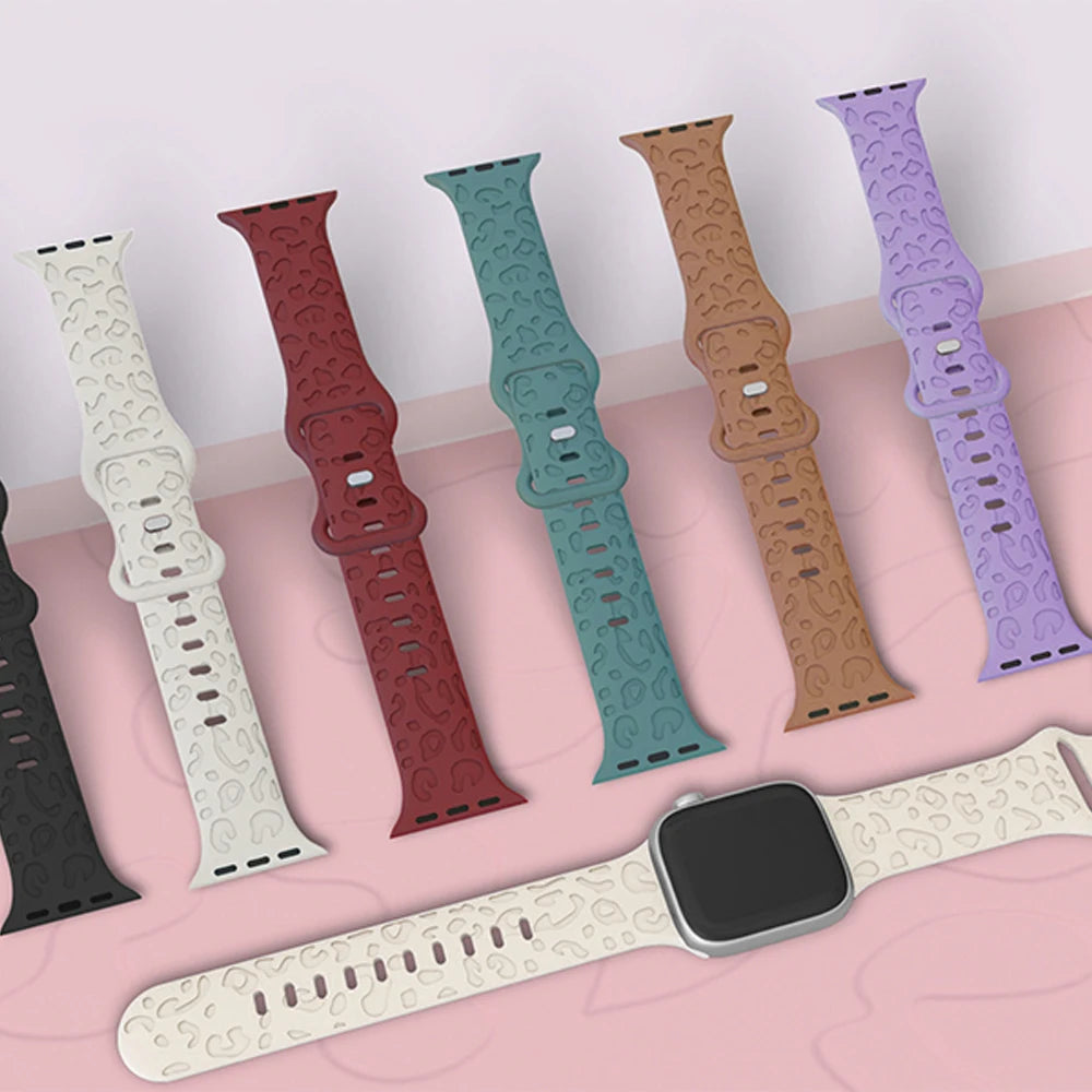 Desenli iWatch Kordon